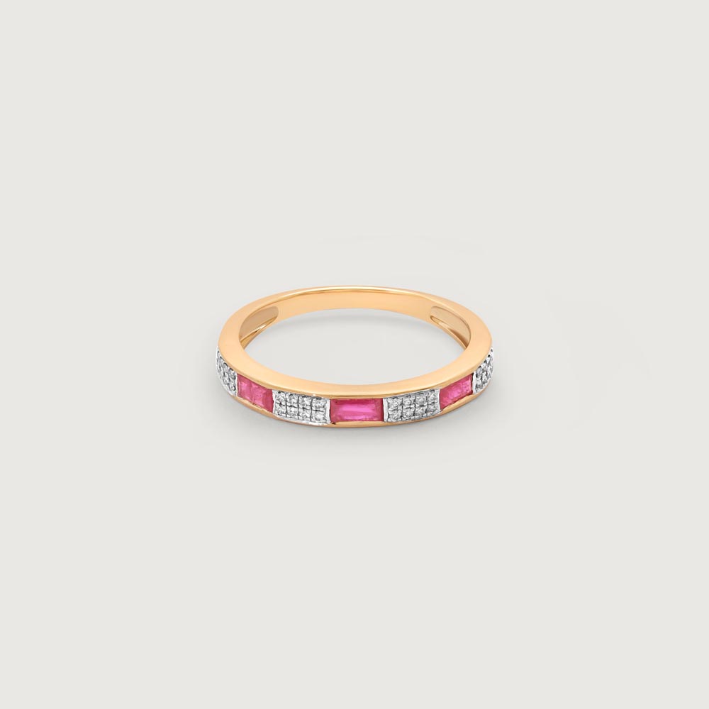 Crimson Rhythm Diamond Ring,,hi-res thumbnail 3