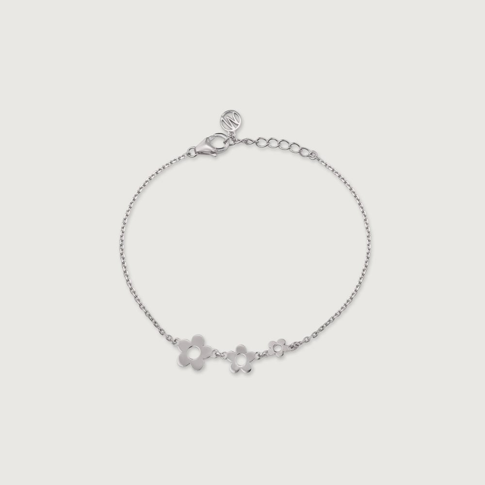 Bubbly Bloom Silver Bracelet,,hi-res thumbnail 3