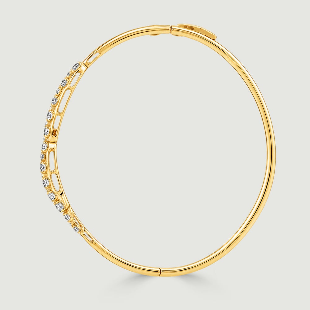 Fluid Shimmering Diamond Bangle,,hi-res thumbnail 5