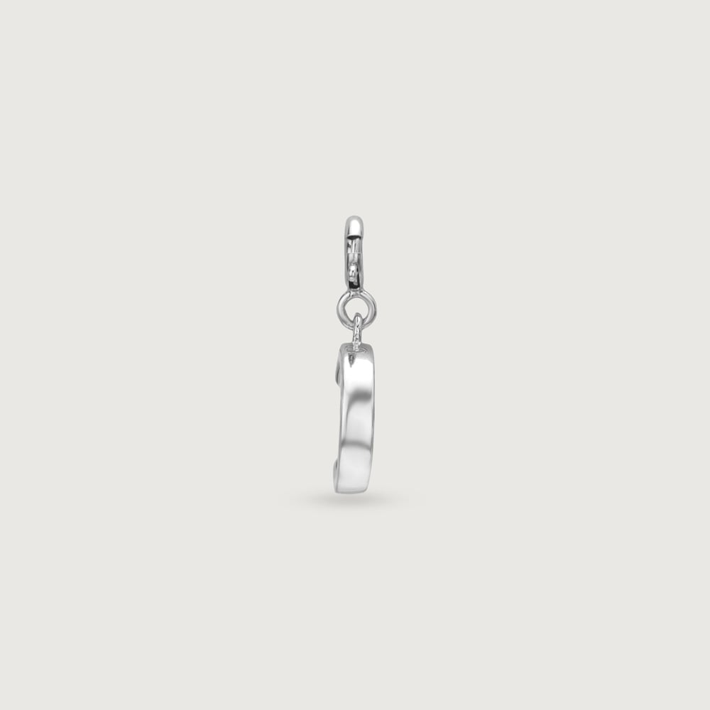 Classic Initial C Silver Charm,,hi-res thumbnail 4