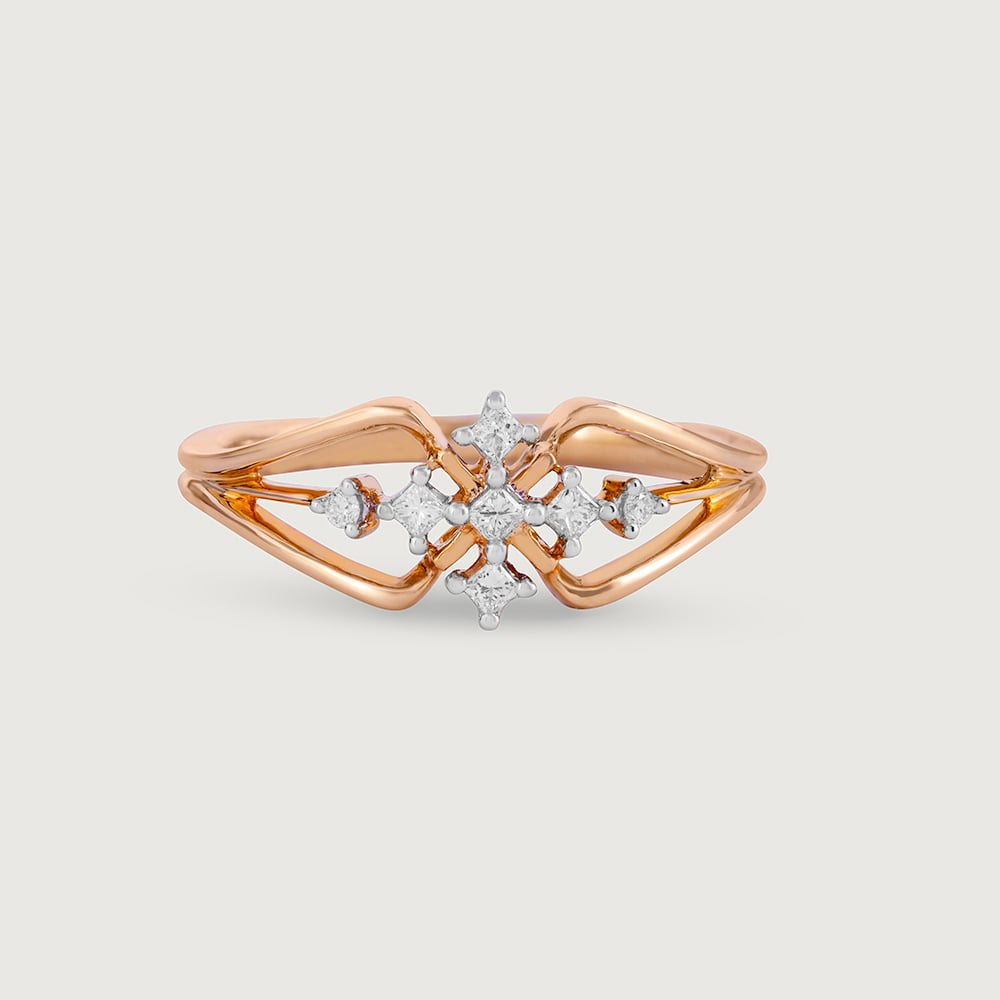 Dazzling Blend Gold & Diamond Ring,,hi-res thumbnail 3