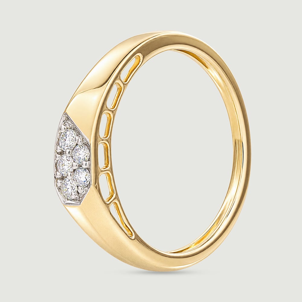 Sharp Geometric Diamond Ring,,hi-res thumbnail 4