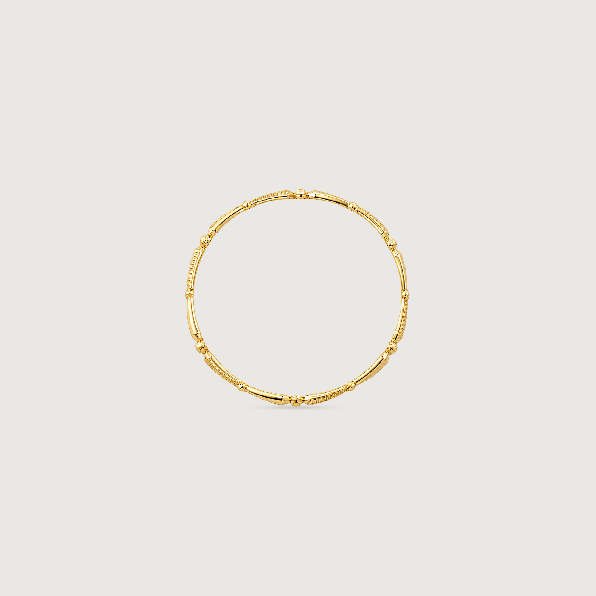 Rhythmic Facet Gold Bangle,,hi-res thumbnail 5