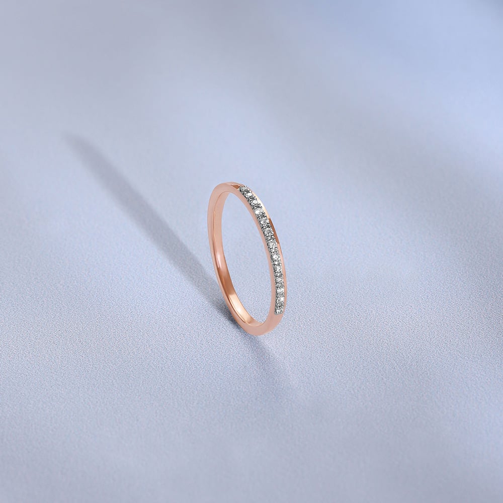 Tiny Shimmer Diamond Ring