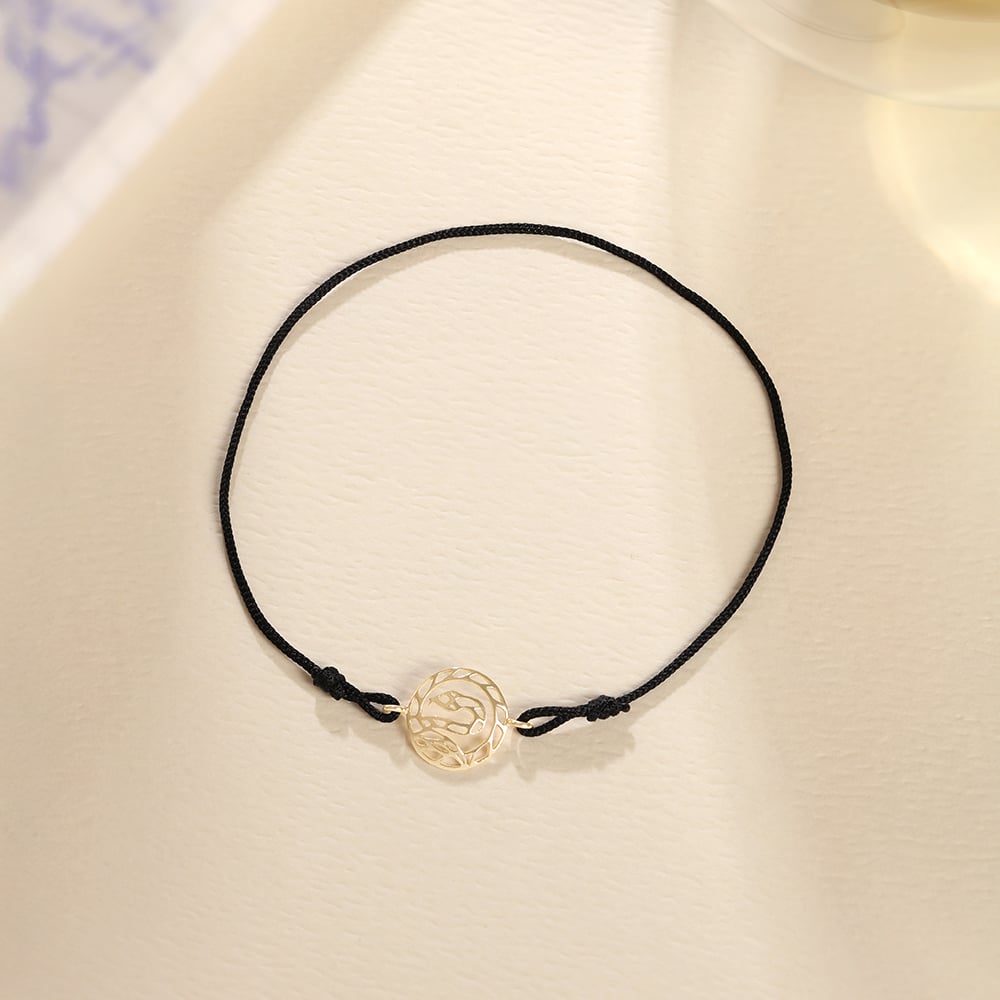 Awaken Flow Snake Gold Bracelet