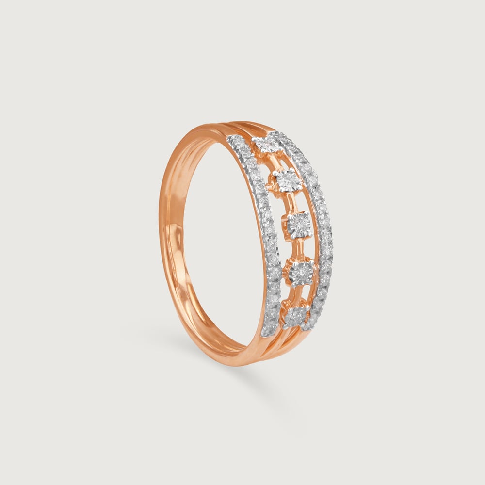 Radiant Groove Diamond Ring,,hi-res thumbnail 4
