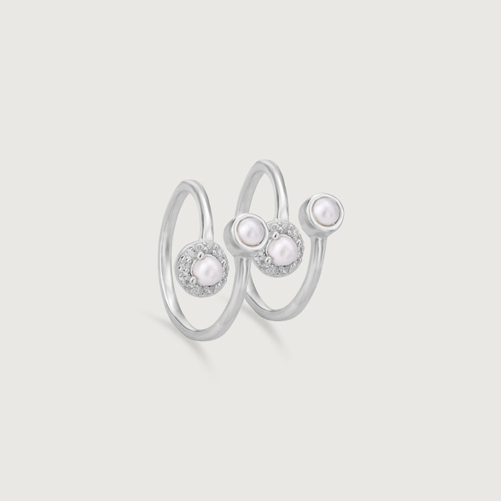 Chic Orbit Silver Toe Ring,,hi-res thumbnail 4