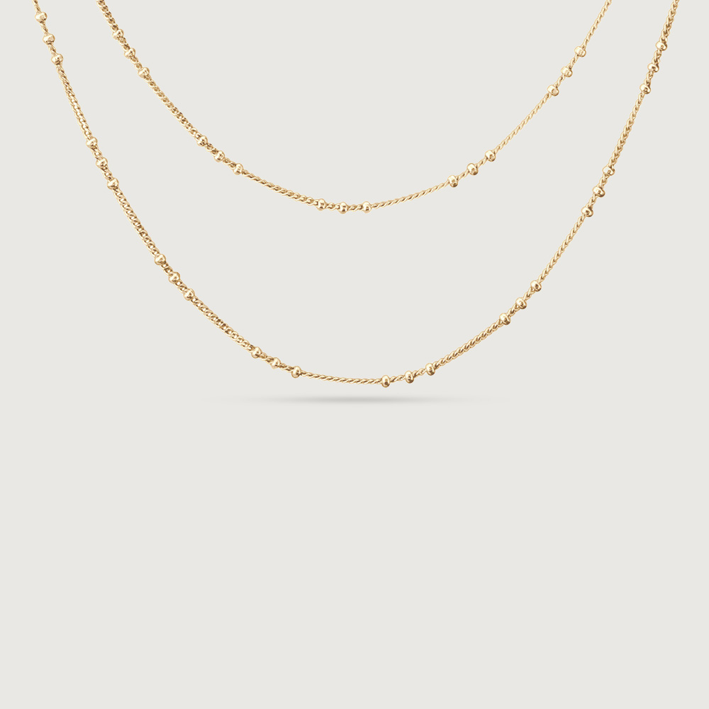 Contemporary Paperclip Curb Gold Chain,,hi-res thumbnail 3