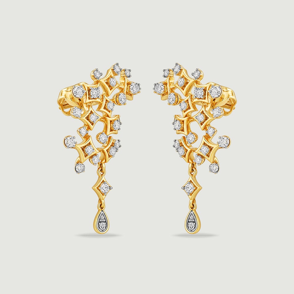 Riverside Radiance Diamond Drop Earrings,,hi-res thumbnail 5