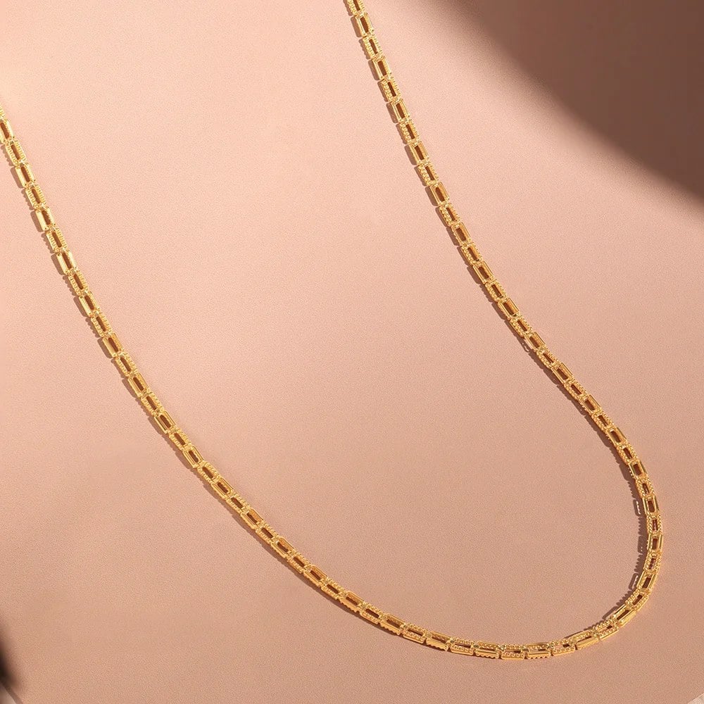 Classic Paperclip Gold Chain,,hi-res thumbnail 1