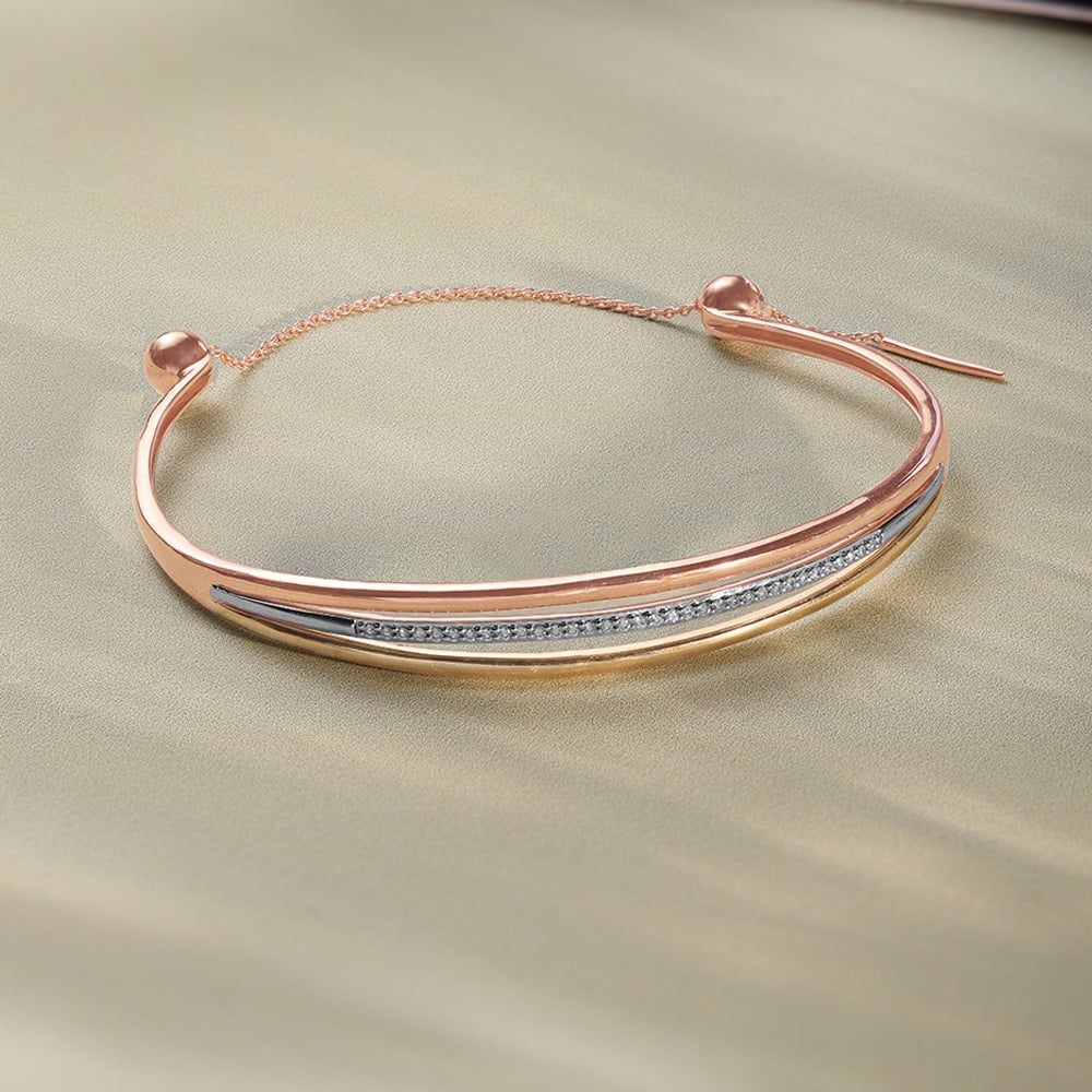 Sleek Twinkling Diamond Bangle,,hi-res thumbnail 1