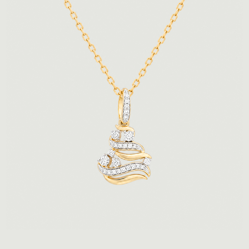 Gleaming Current Diamond Pendant,,hi-res thumbnail 3