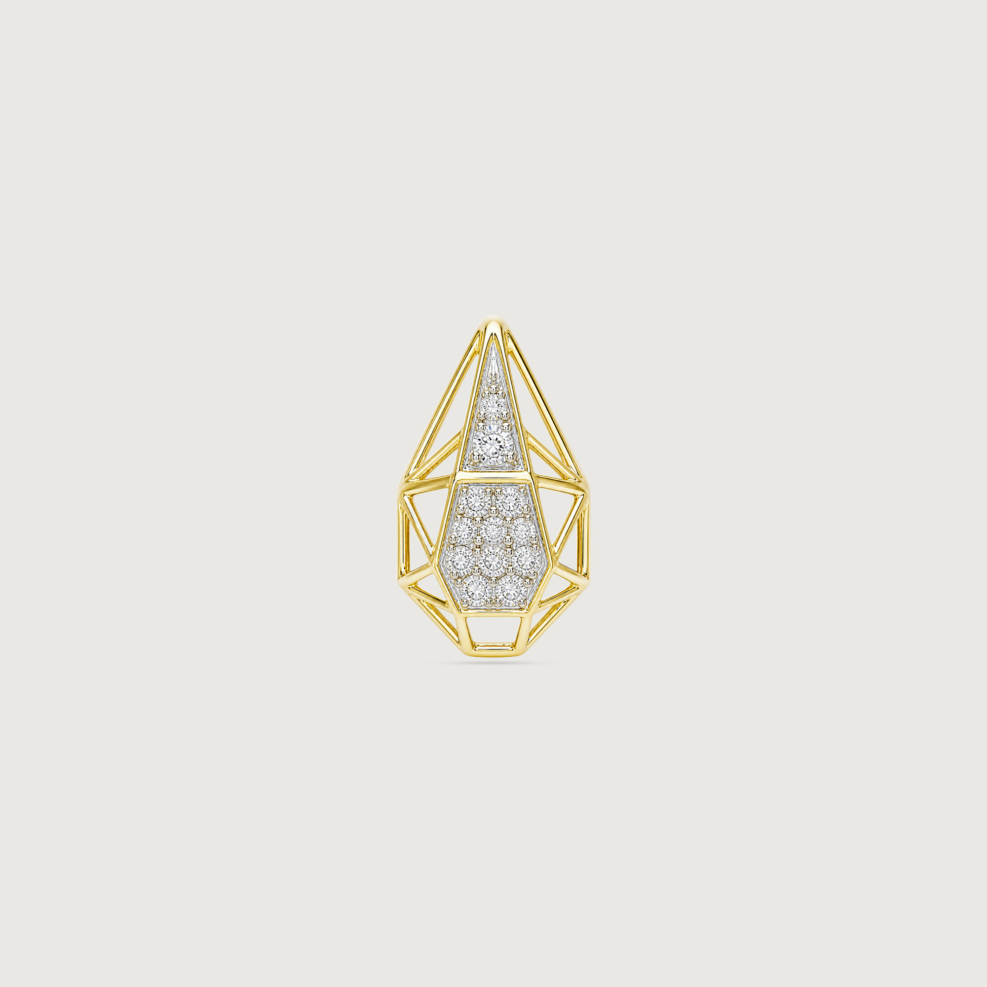 Faceted Poise Diamond Pendant,,hi-res thumbnail 3
