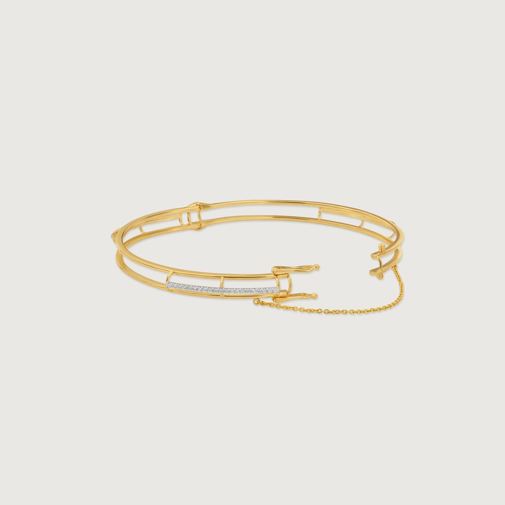 Sleek Linear Diamond Bangle,,hi-res thumbnail 7