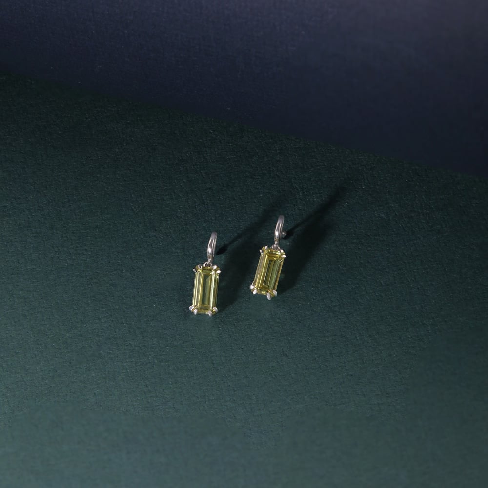 Lively Gleam Silver Drop Earrings