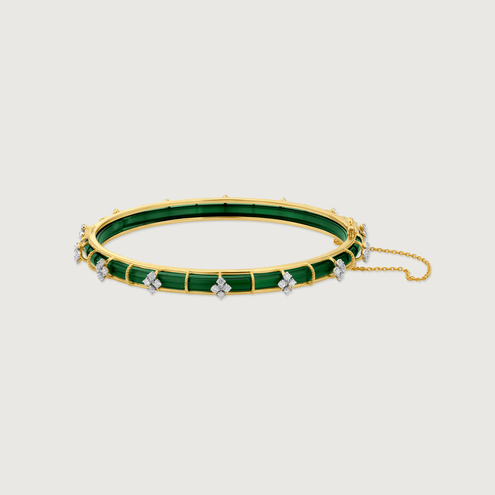 Charming Floral Diamond Bangle,,hi-res thumbnail 3