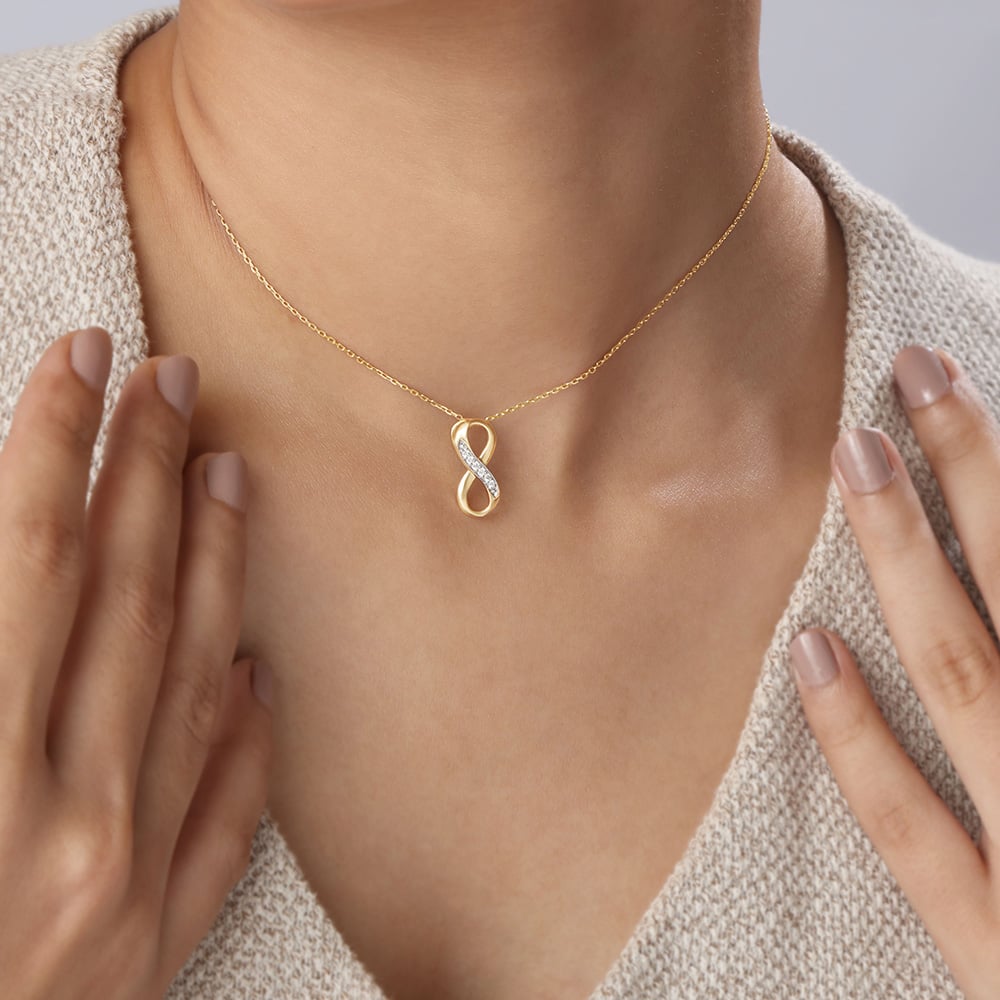 Forever Yours Diamond Pendant,,hi-res thumbnail 2