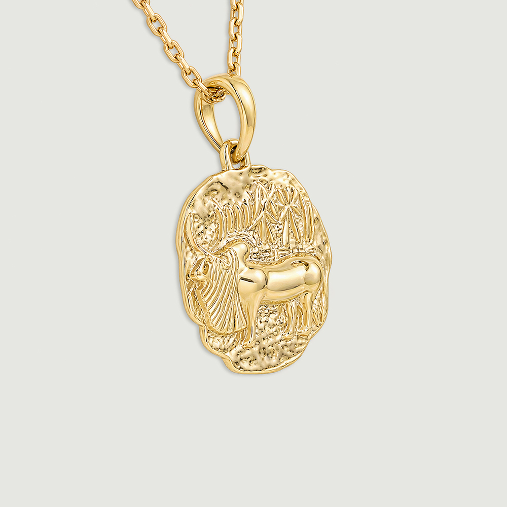 Ancient Sculptural Gold Pendant,,hi-res thumbnail 4