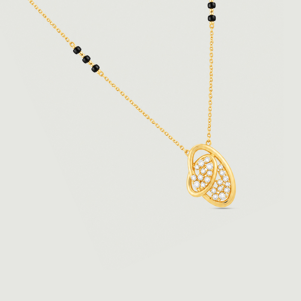 Enchanting Drift Diamond Mangalsutra,,hi-res thumbnail 3