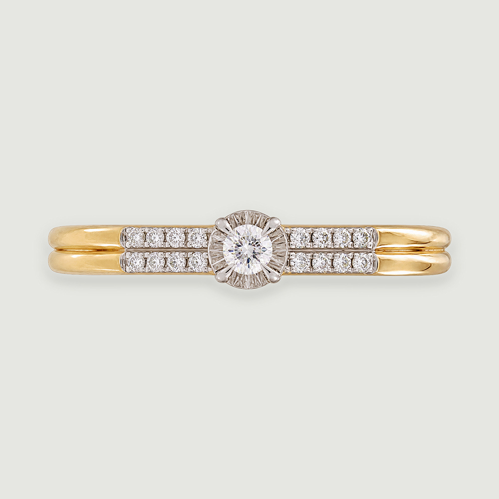 Graceful Layered Diamond Ring,,hi-res thumbnail 3