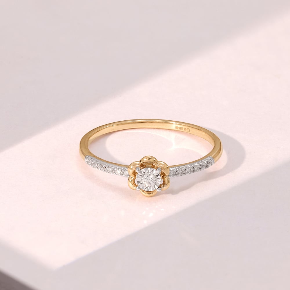 Romantic Bloom Diamond Ring