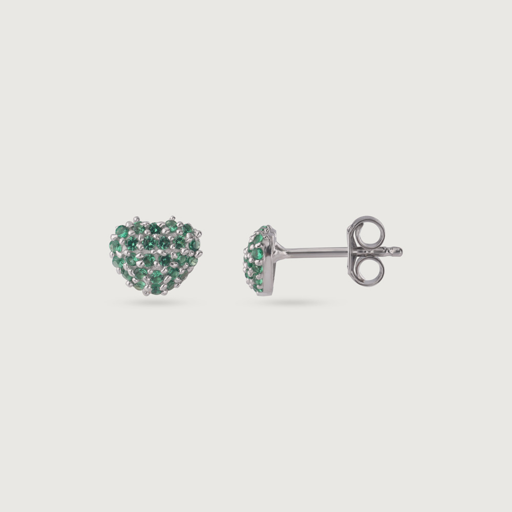 Chic Mint Silver Earrings and Necklace Set,,hi-res thumbnail 7