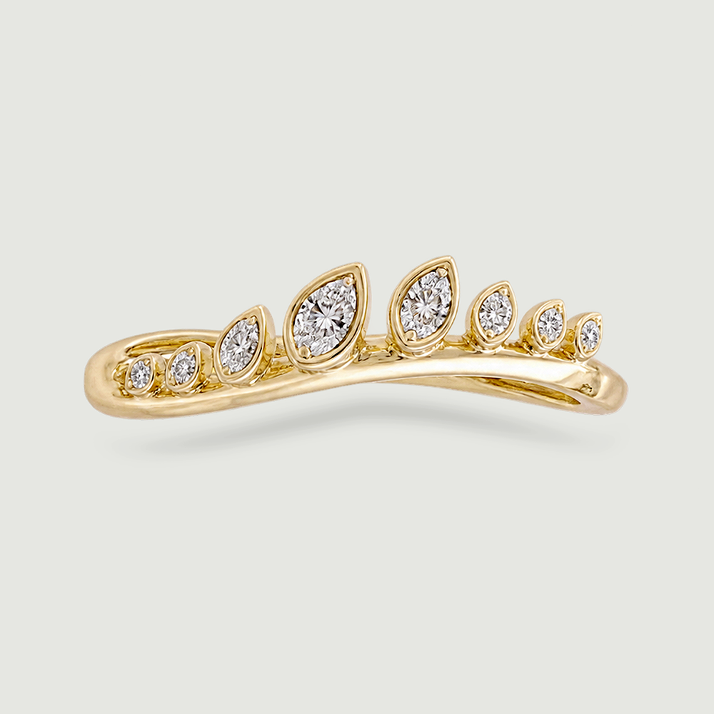 Flickering Crest Diamond Ring,,hi-res thumbnail 3