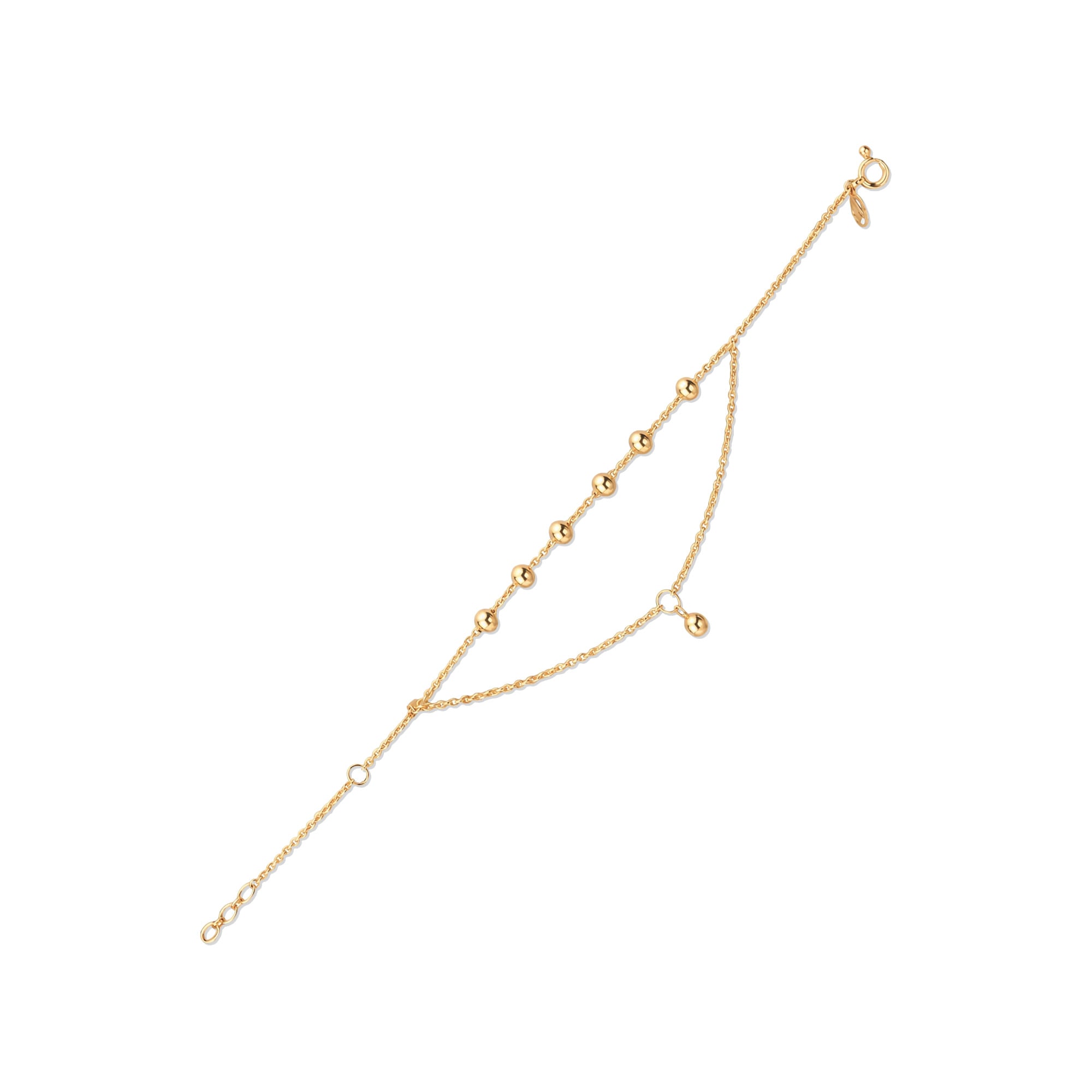 Delicate Rhythm Gold Bracelet,,hi-res thumbnail 5
