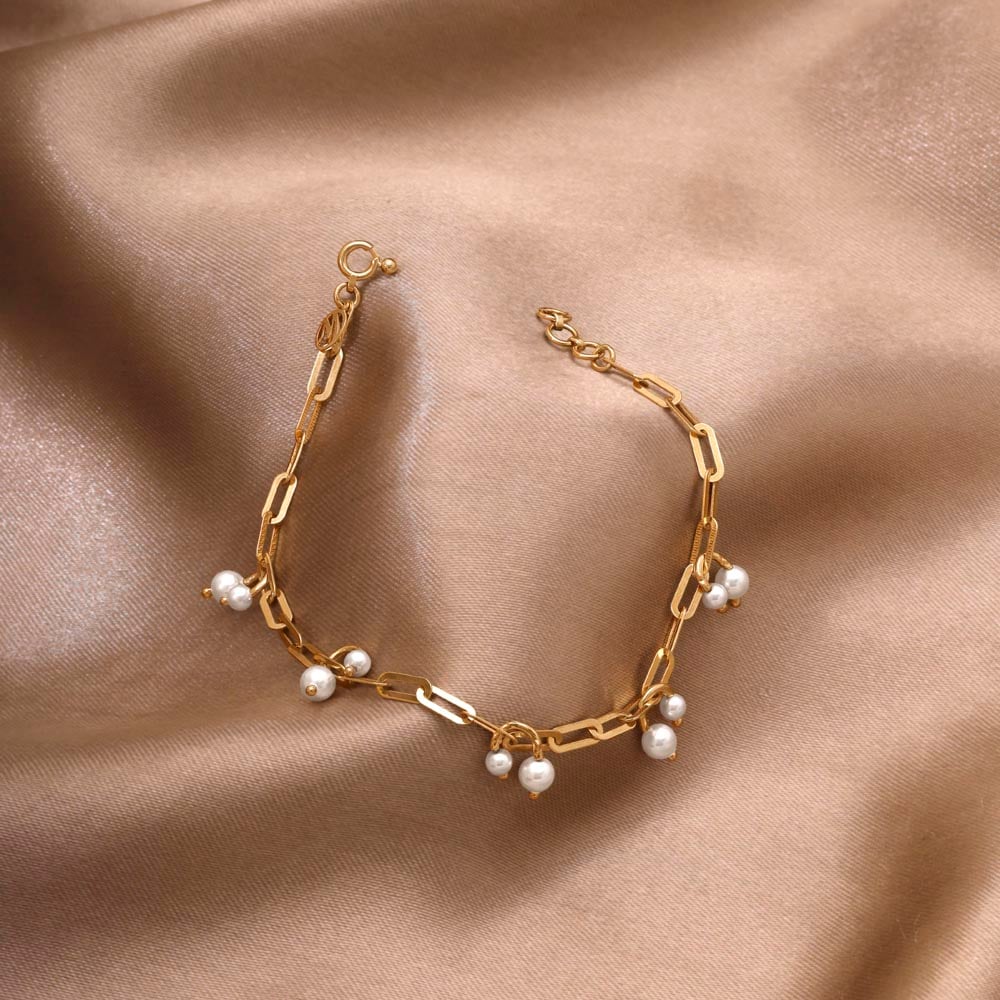 Twinkle Drip Pearl Bracelet