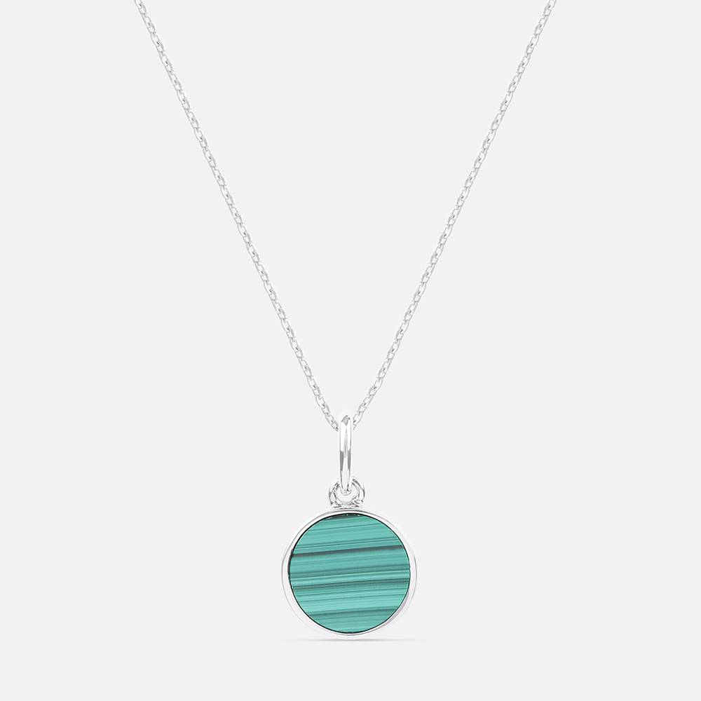 Malachite Magic Silver Necklace,,hi-res thumbnail 3
