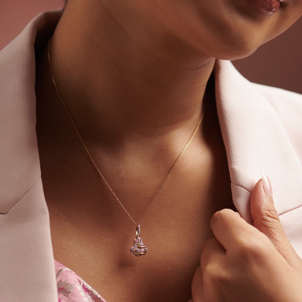 Gleaming Current Diamond Pendant,,hi-res thumbnail 2
