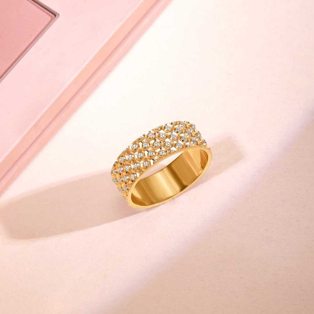 Daring Diva Gold Ring,,hi-res thumbnail 1