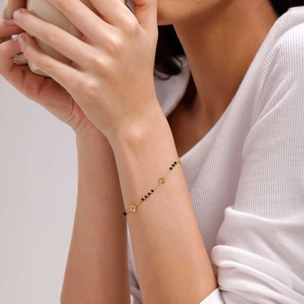 Cheeky Chic Gold Bracelet,,hi-res thumbnail 2