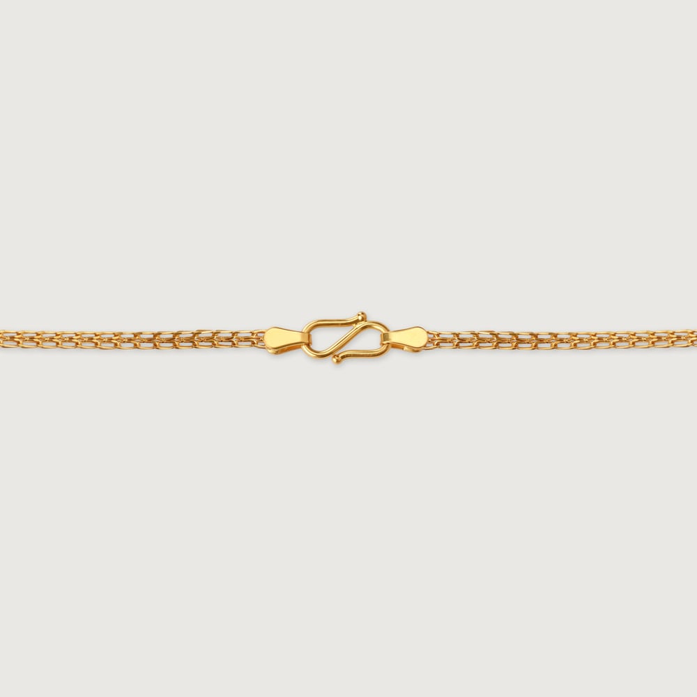 Dazzling Dangler 22 Kt Gold Chain,,hi-res thumbnail 5