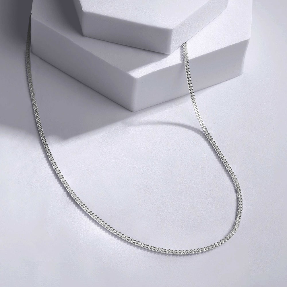 Dapper Flux Silver Chain