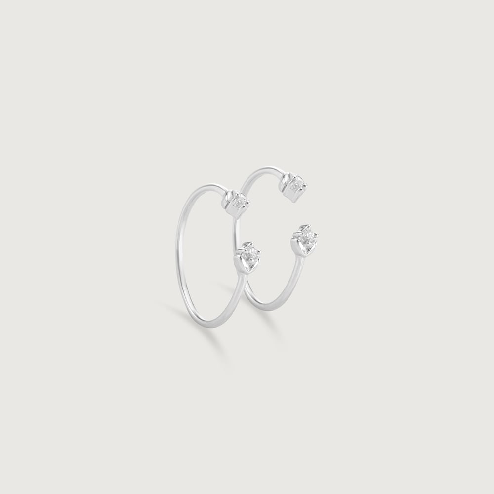Subtle Shine Silver Toe Rings,,hi-res thumbnail 3