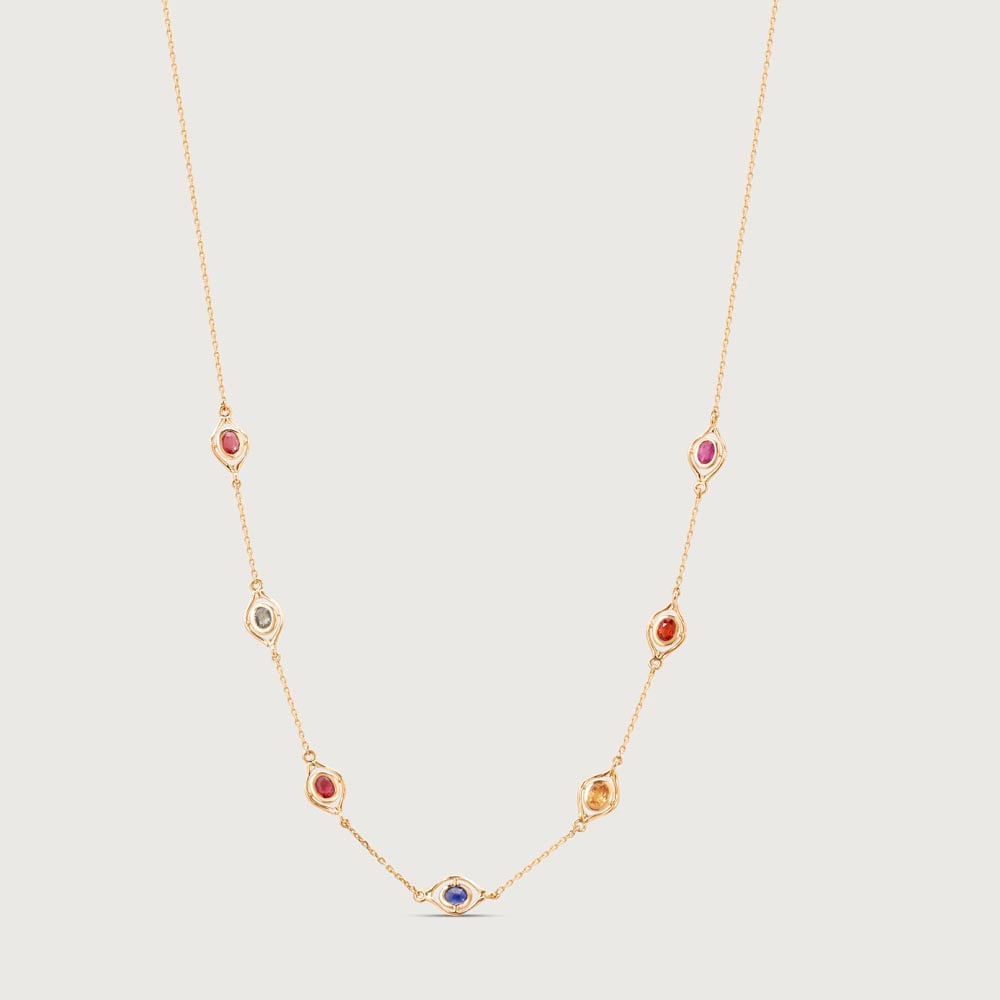 Lustrous Hue Sapphire Chain,,hi-res thumbnail 4