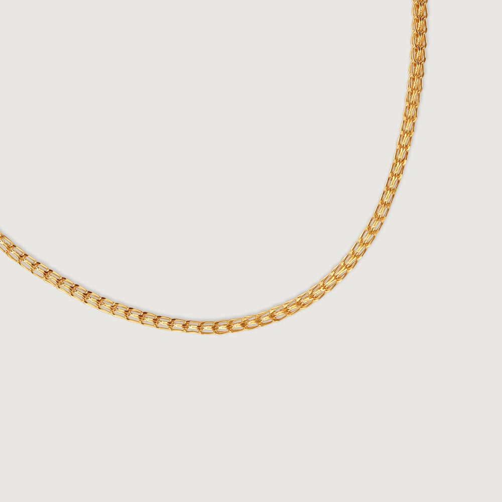 Dazzling Dangler 22 Kt Gold Chain,,hi-res thumbnail 4