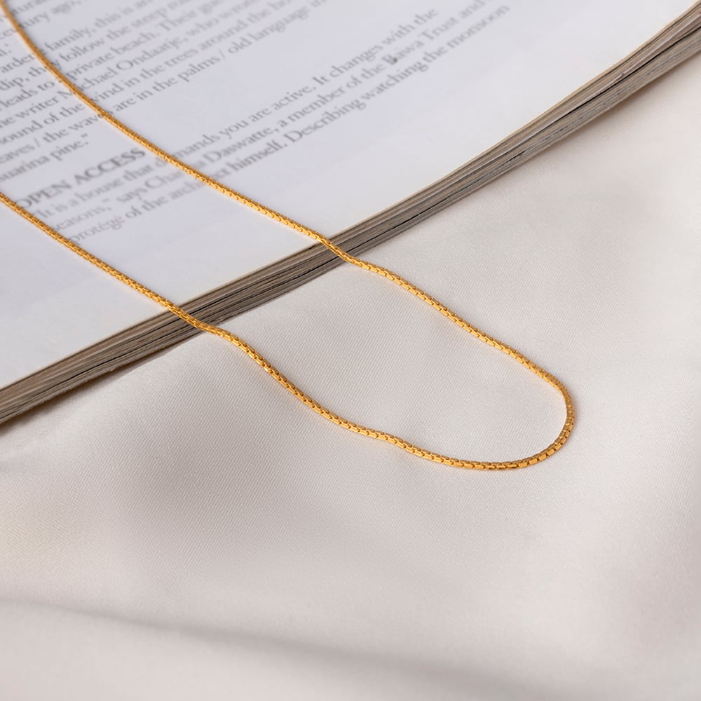 Glided Elegance Gold Chain