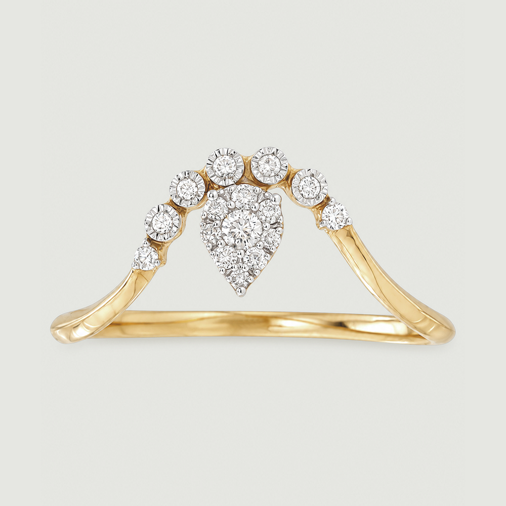 Radiant Flame Diamond Ring,,hi-res thumbnail 3