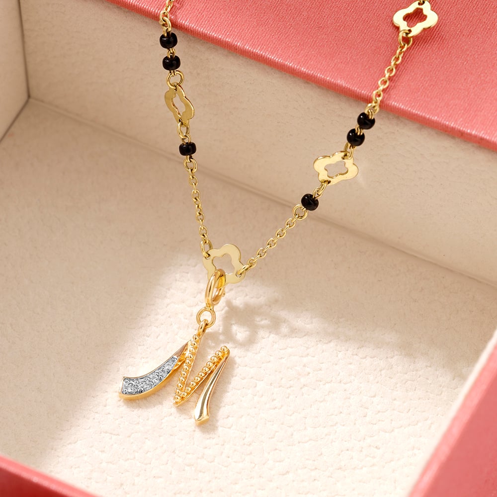 Mia Sutra DIY with Alphabet Charms- M,,hi-res thumbnail 1