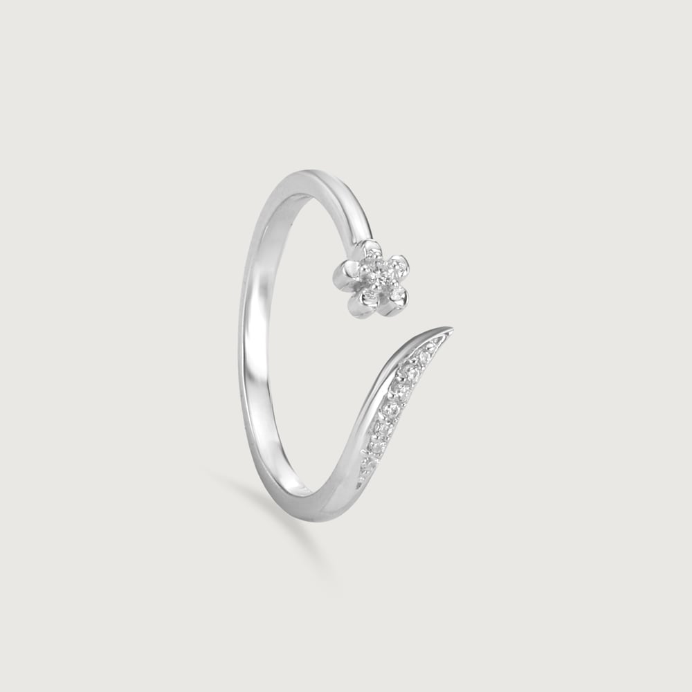 Petal Bloom Silver Ring,,hi-res thumbnail 2