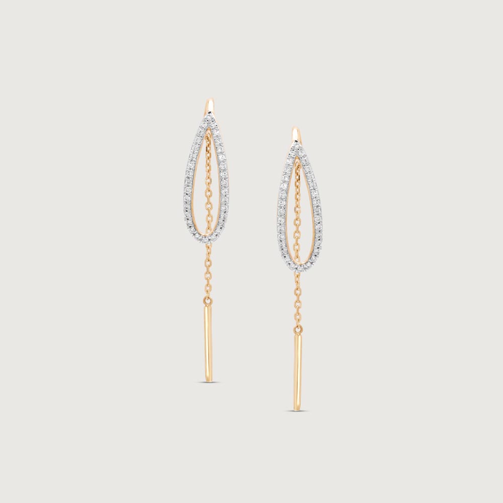 Luminous Orbit Diamond Sui Dhaga Earrings,,hi-res thumbnail 3