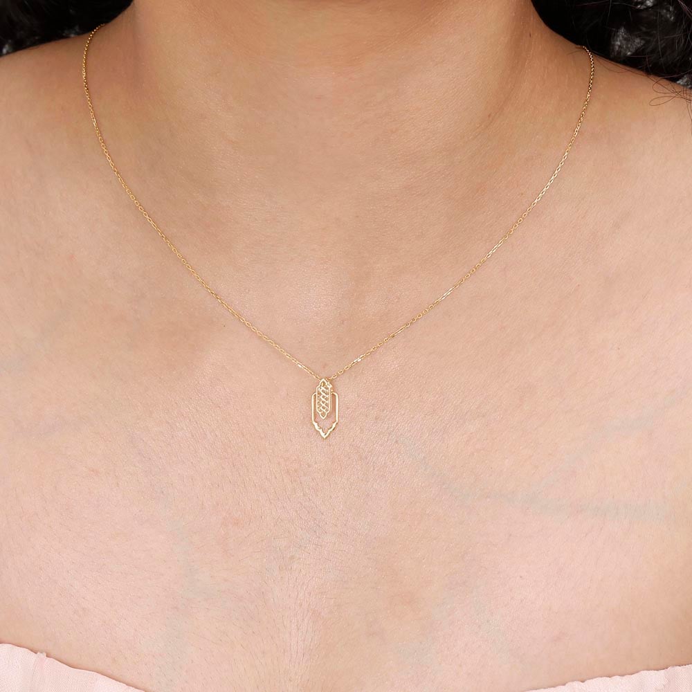 Regal Arch Gold Pendant,,hi-res thumbnail 2