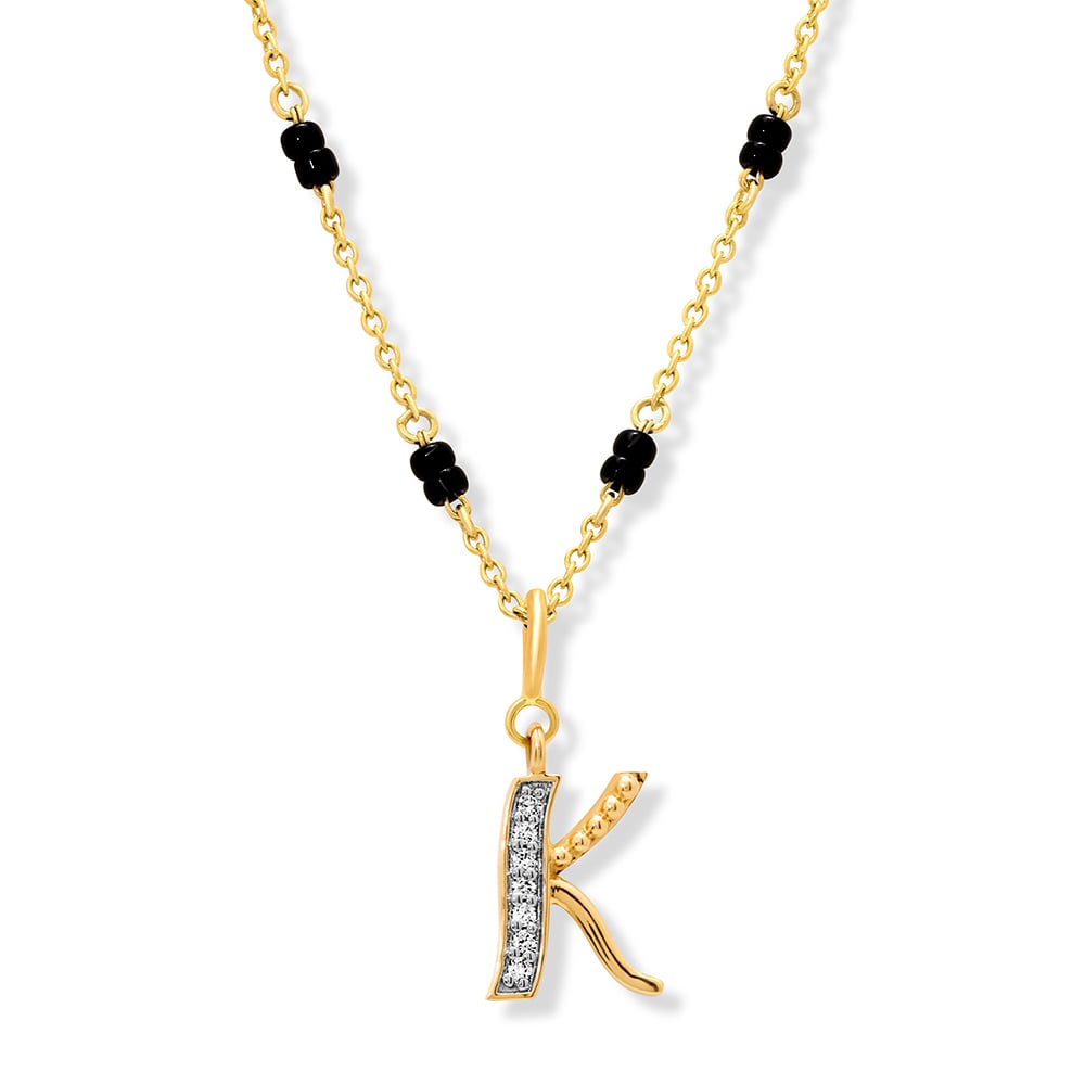 Mia Sutra DIY with Alphabet Charms- K,,hi-res thumbnail 4