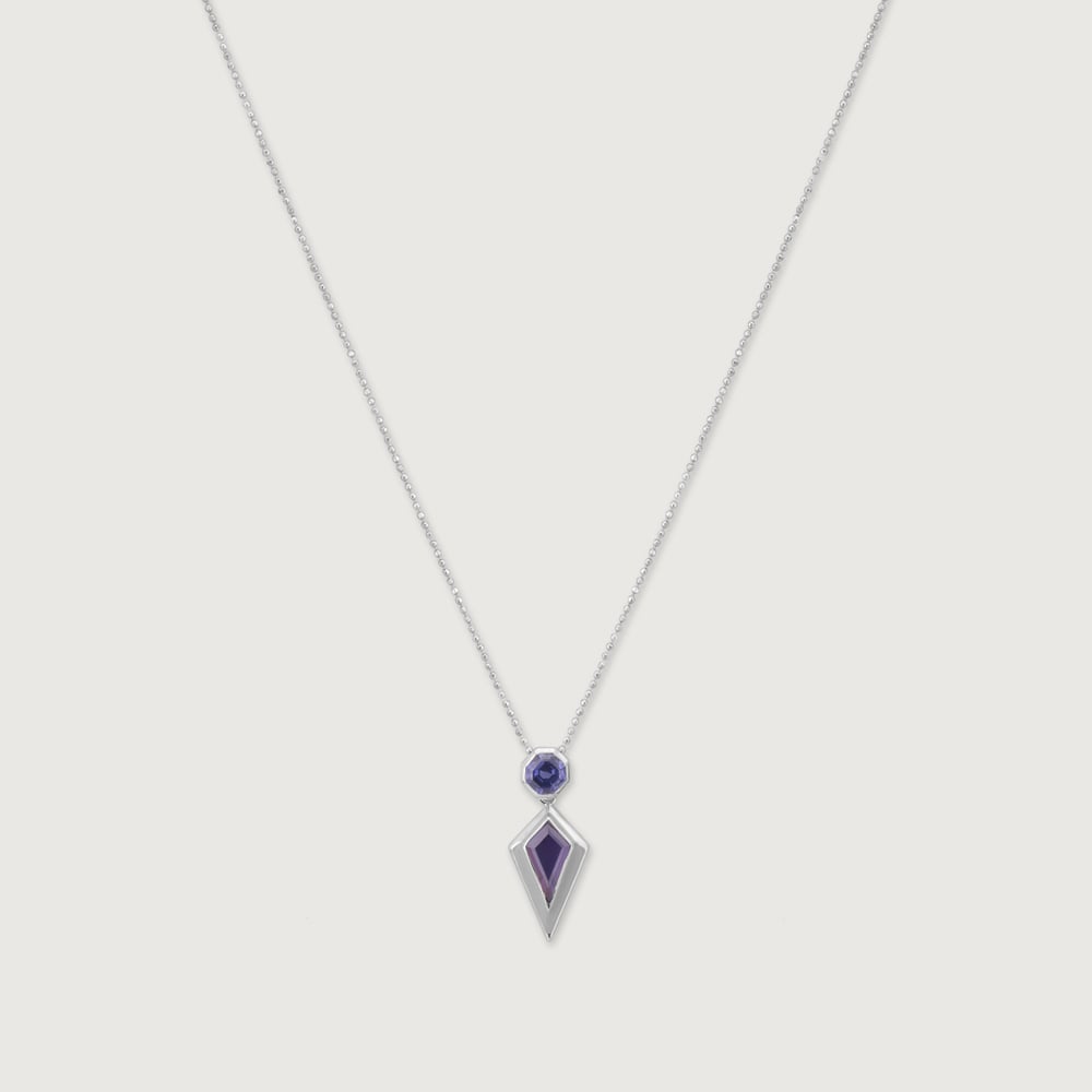 Dreamy Radiance Silver Necklace,,hi-res thumbnail 3