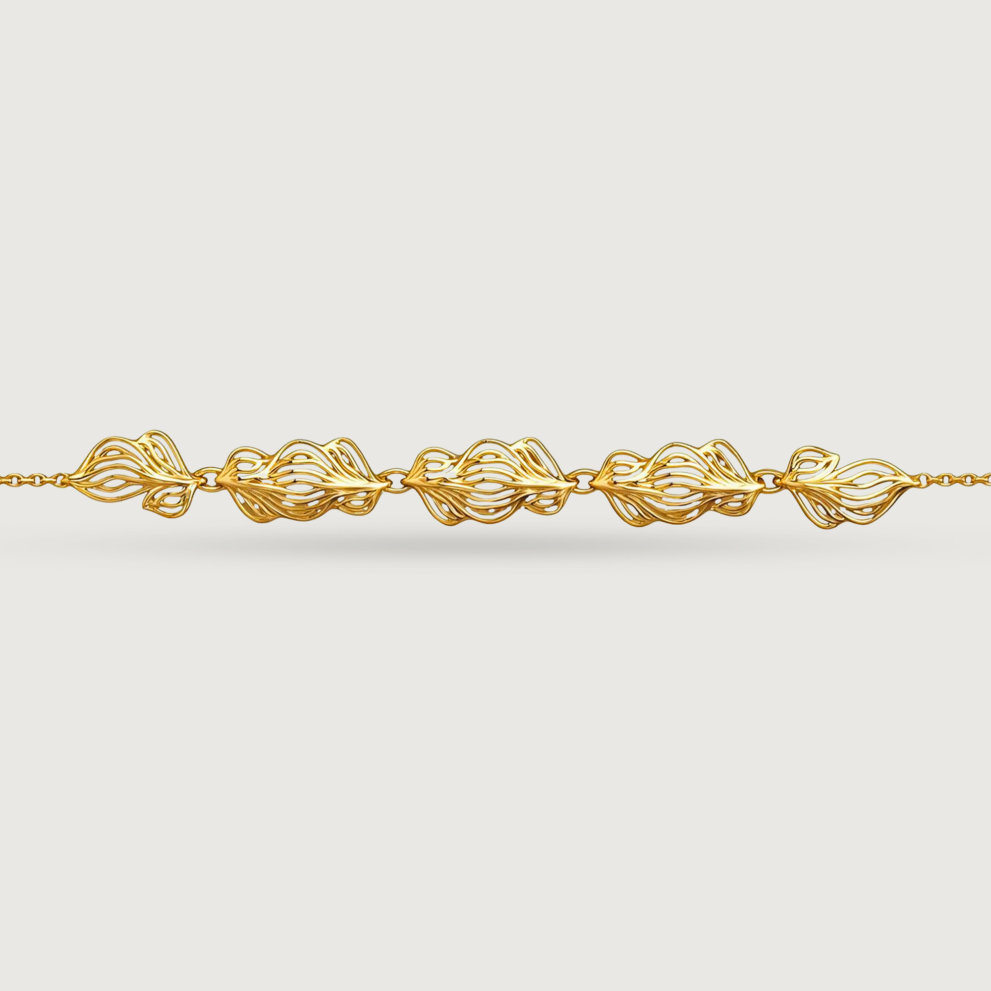 Flowing Dune Gold Bracelet,,hi-res thumbnail 3