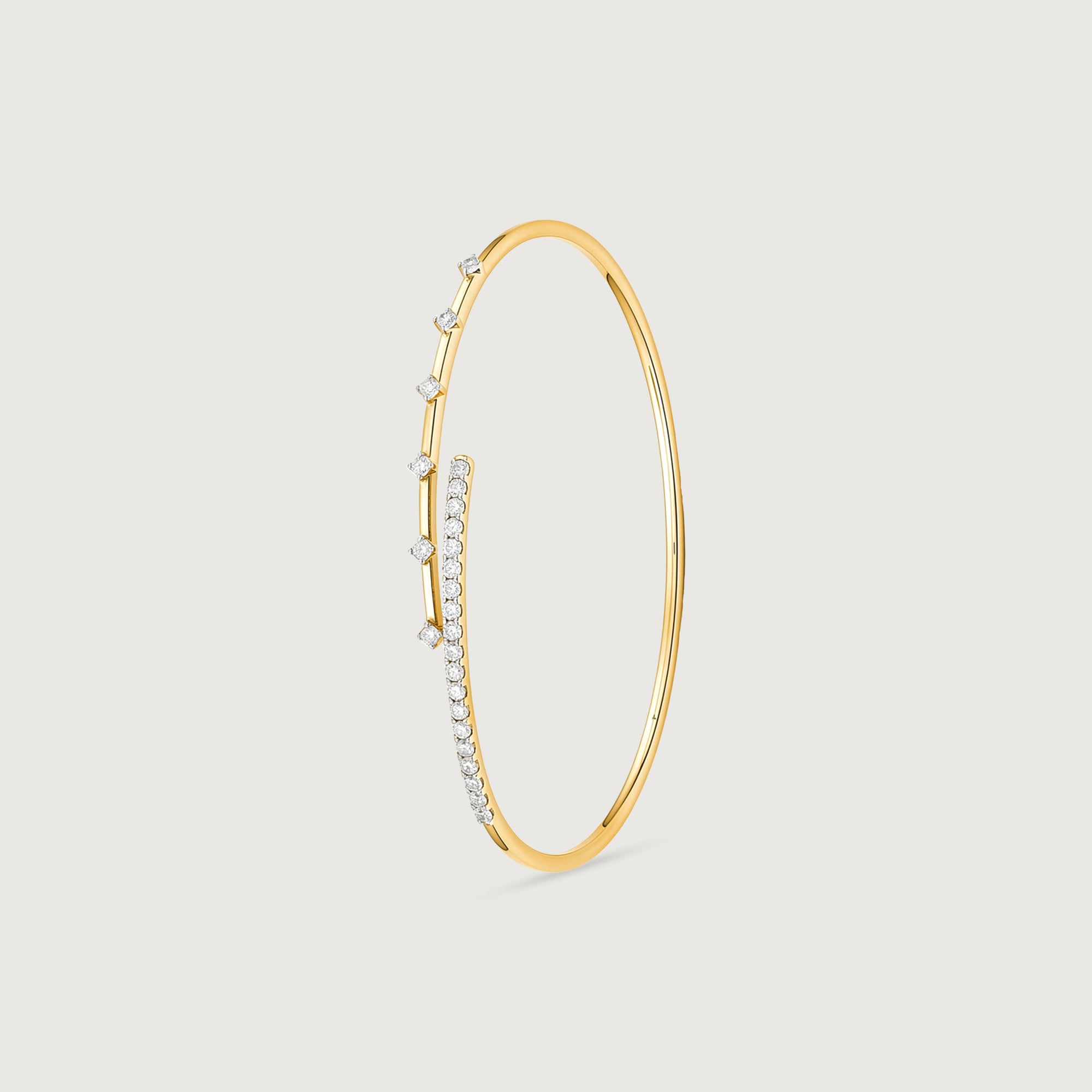 Sleek Balance Diamond Bangle,,hi-res thumbnail 4