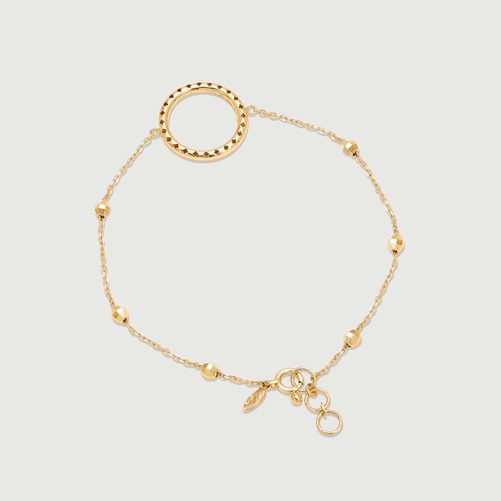 Trendy Orbit Gold Bracelet,,hi-res thumbnail 4