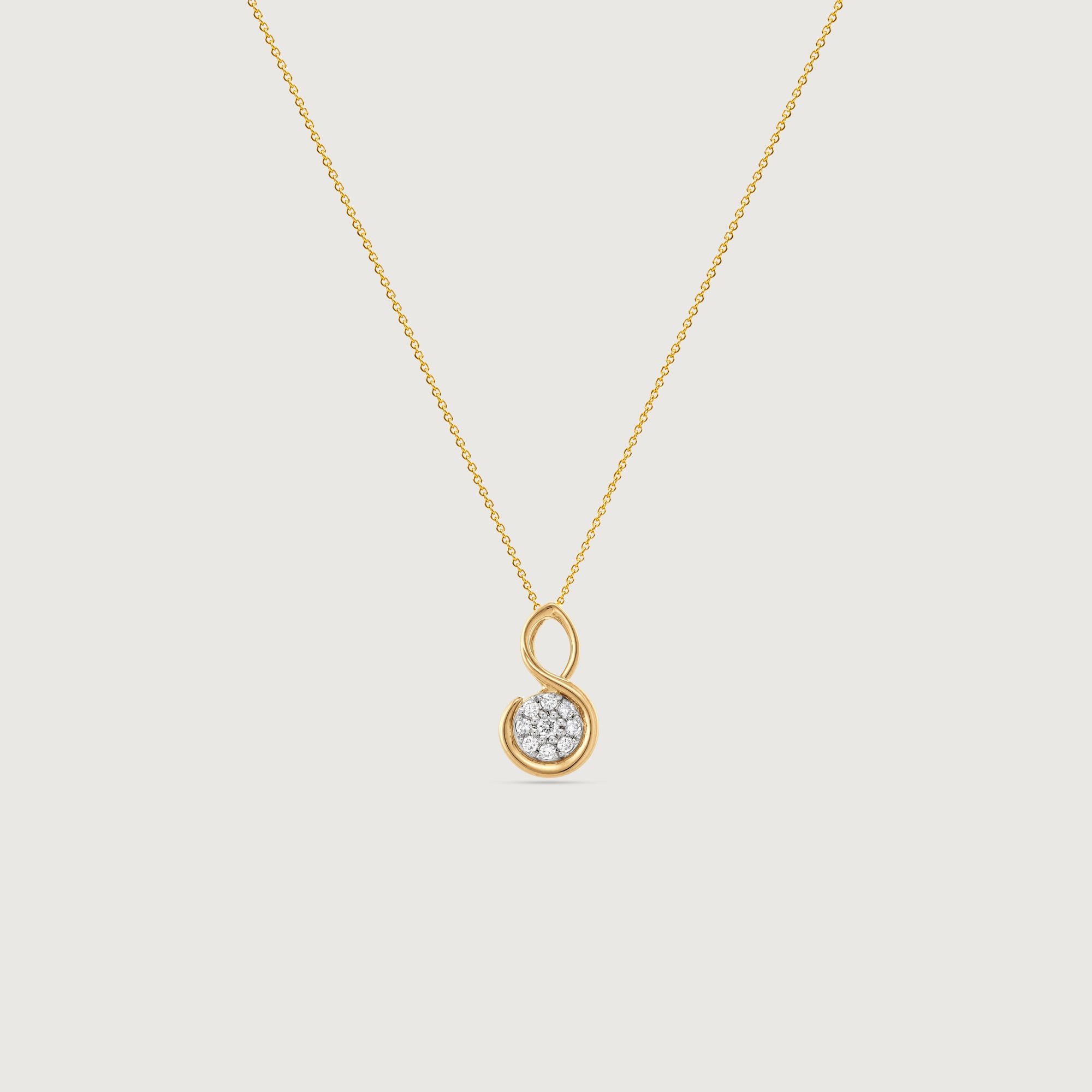 Graceful Infinity Diamond Pendant,,hi-res thumbnail 5